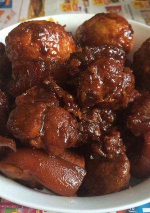 Hình của món Thịt kho tàu.