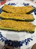 Zucchine ripiene al tonno