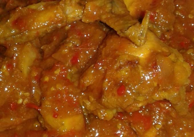 Ayam goreng balado