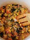 Calabacita frita (calabaza local de Yucatán)