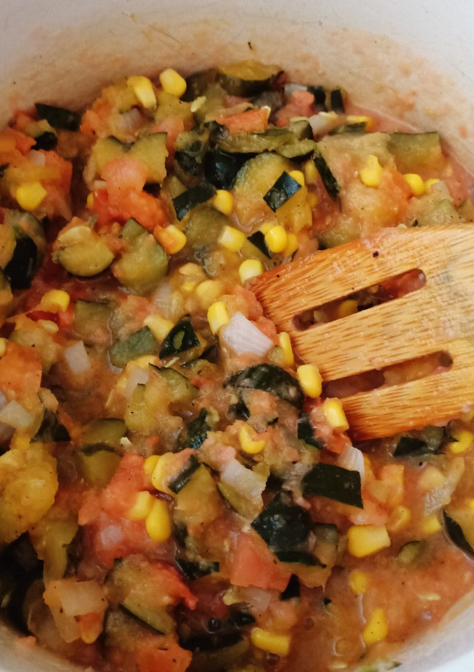 Una foto de Calabacita frita (calabaza local de Yucatán)