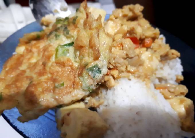 Resep Masak sambel tumpang telur dadar oleh mela - Cookpad