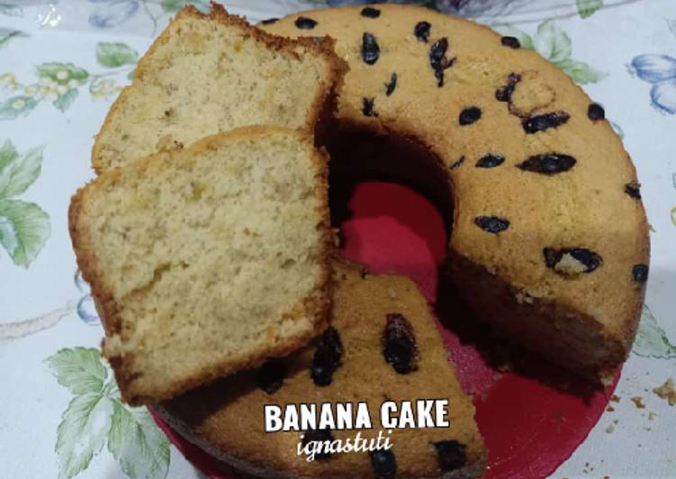 Resep Bolu pisang, Sempurna