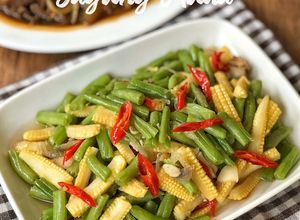 Foto resep Tumis Buncis Jagung Muda