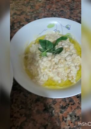 صورة لوصفة حمص حب بطحينة