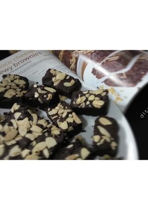 Foto resep Choco Cheese Chewy Brownies