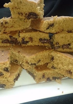 Una foto de Brownie blanco
