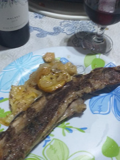 Una foto de Asado banderita al horno