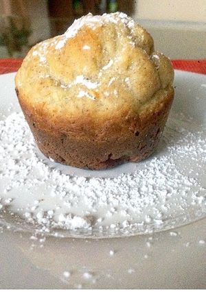 Una foto de Muffins de naranja plátano