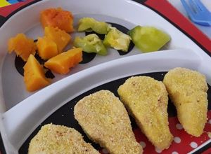Una foto de Nuggets de Garbanzos (Apto 👶 +6m)... y toda la familia!