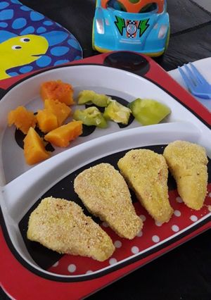 Una foto de Nuggets de Garbanzos (Apto 👶 +6m)... y toda la familia!