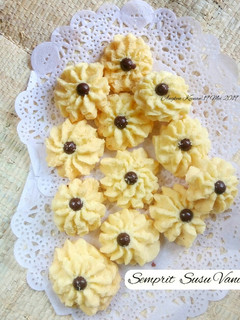 Foto resep Semprit Susu Vanila