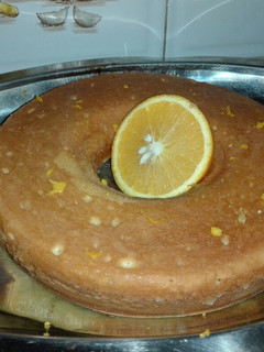 Una foto de Budín de naranja casero!