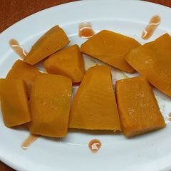 A picture of Boiled pumpkin.