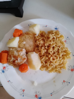 Una foto de Fideos de caldo de verduras