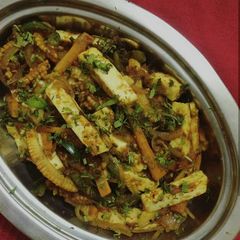 A picture of Babycorn paneer Jalfezzi.