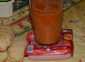 Una foto de Ketchup casero