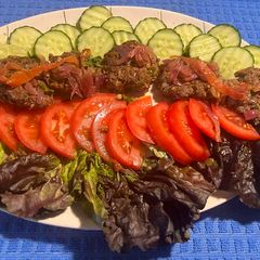 A picture of Patiala kebabs.