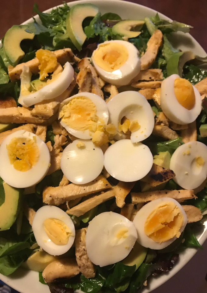 Una foto de Ensalada de Espinaca y Pollo