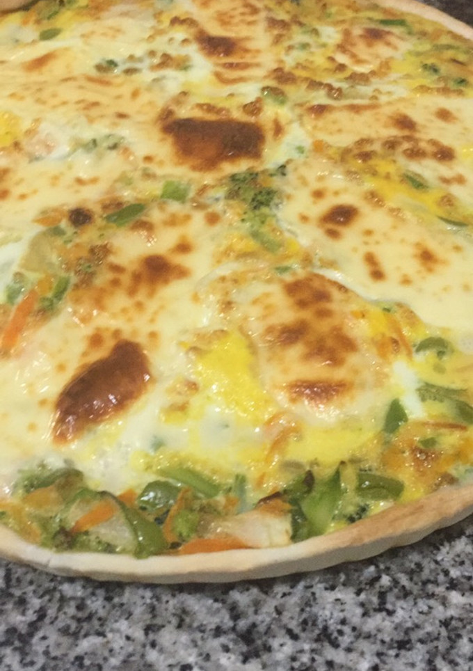 Una foto de Tarta de verduras súper fácil y rica