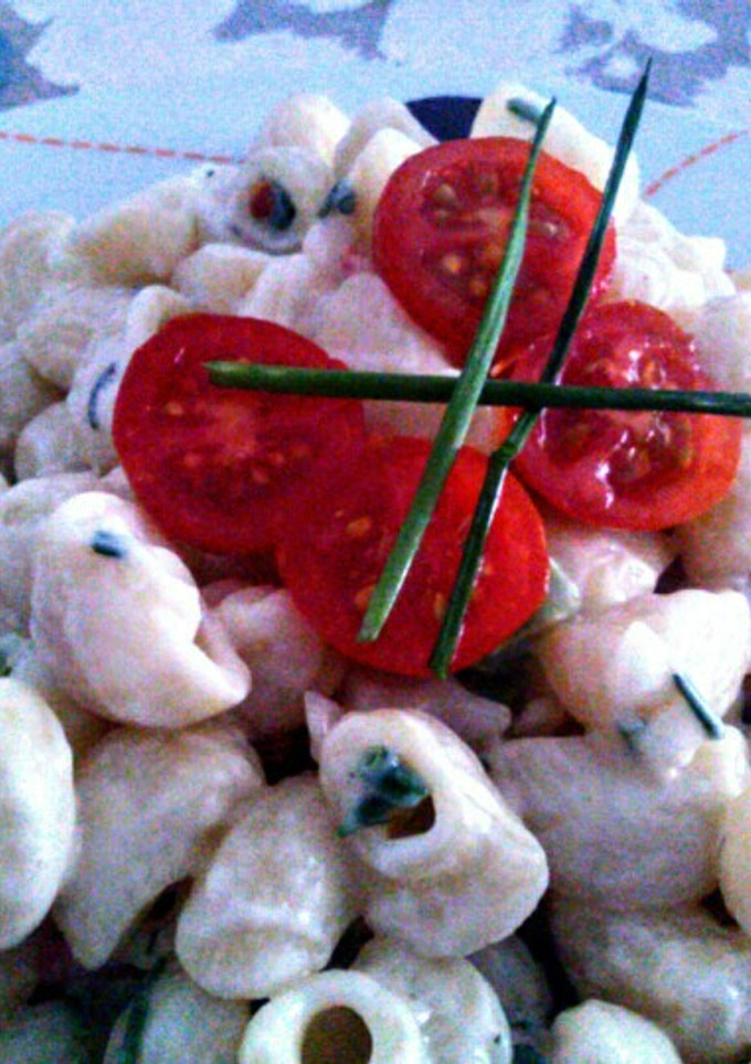 Una foto de Ensalada de pasta MUY FÁCIL
