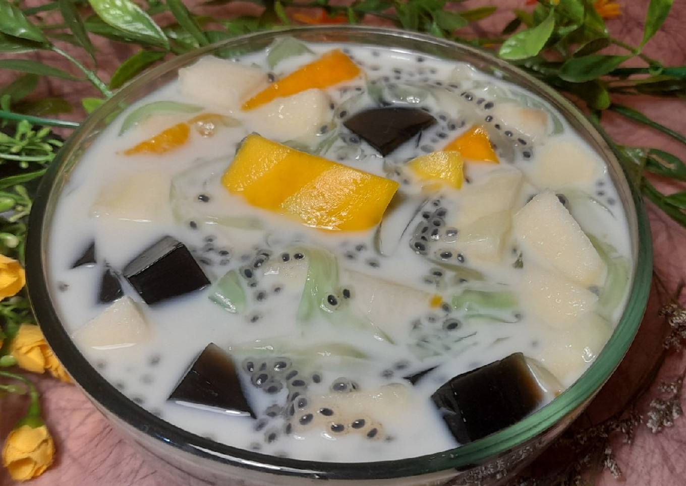 Sop Buah Segar Tanpa Santan Tanpa Susu  (Ximilu, Sop Buah Hongkong)