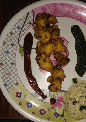 A picture of Moong Dal ke Pakode.