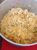Arroz con pollo relámpago 😆