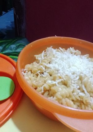 Foto resep Makaroni simple bekal anak atau suami