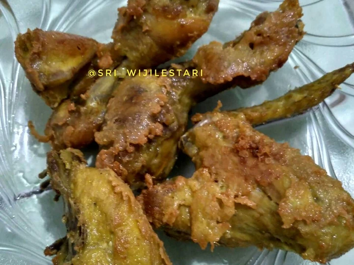 Cara Mudah Membikin Resep Ayam goreng lapis telur yang Bisa Manjain Lidah Anti Ribet, Bisa Manjain Lidah