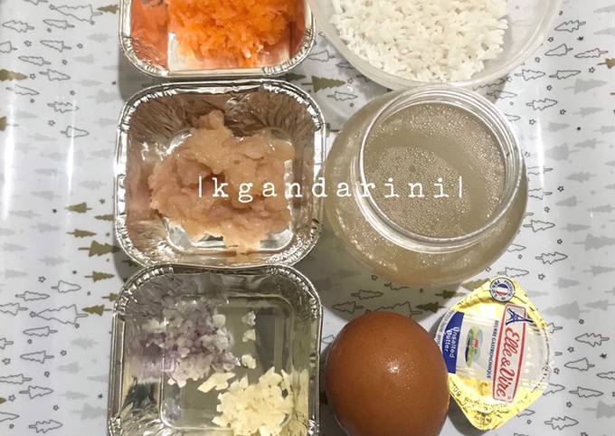 MPASI 6 Bulan: Bubur Ayam Mentega