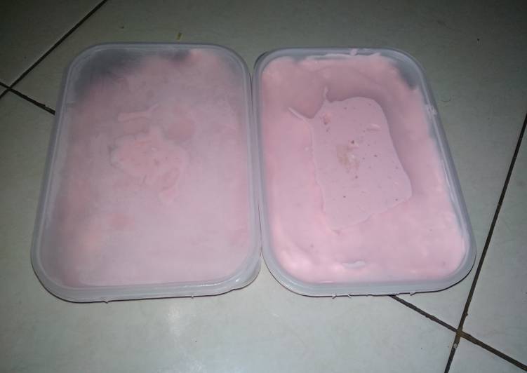 Resep Ice cream irit yang Menggugah Selera