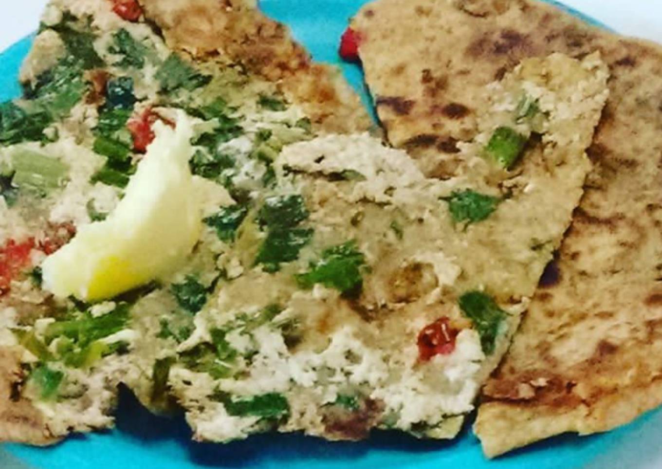 Aloo and Paneer Paratha