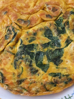 Una foto de Tortilla de espinacas 🥬