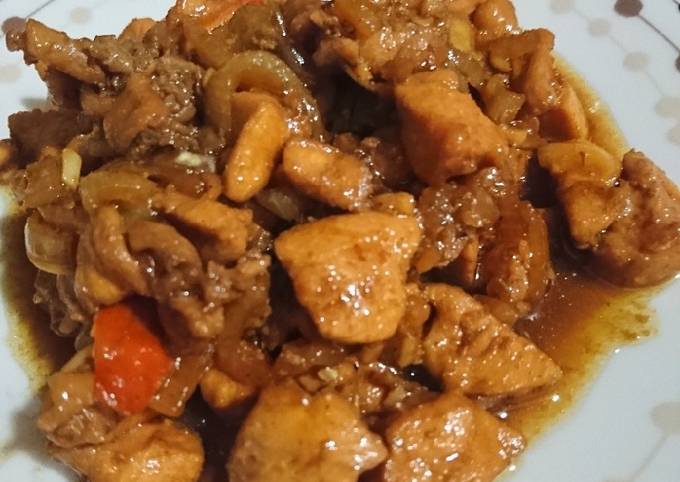 8.Ayam teriyaki simple