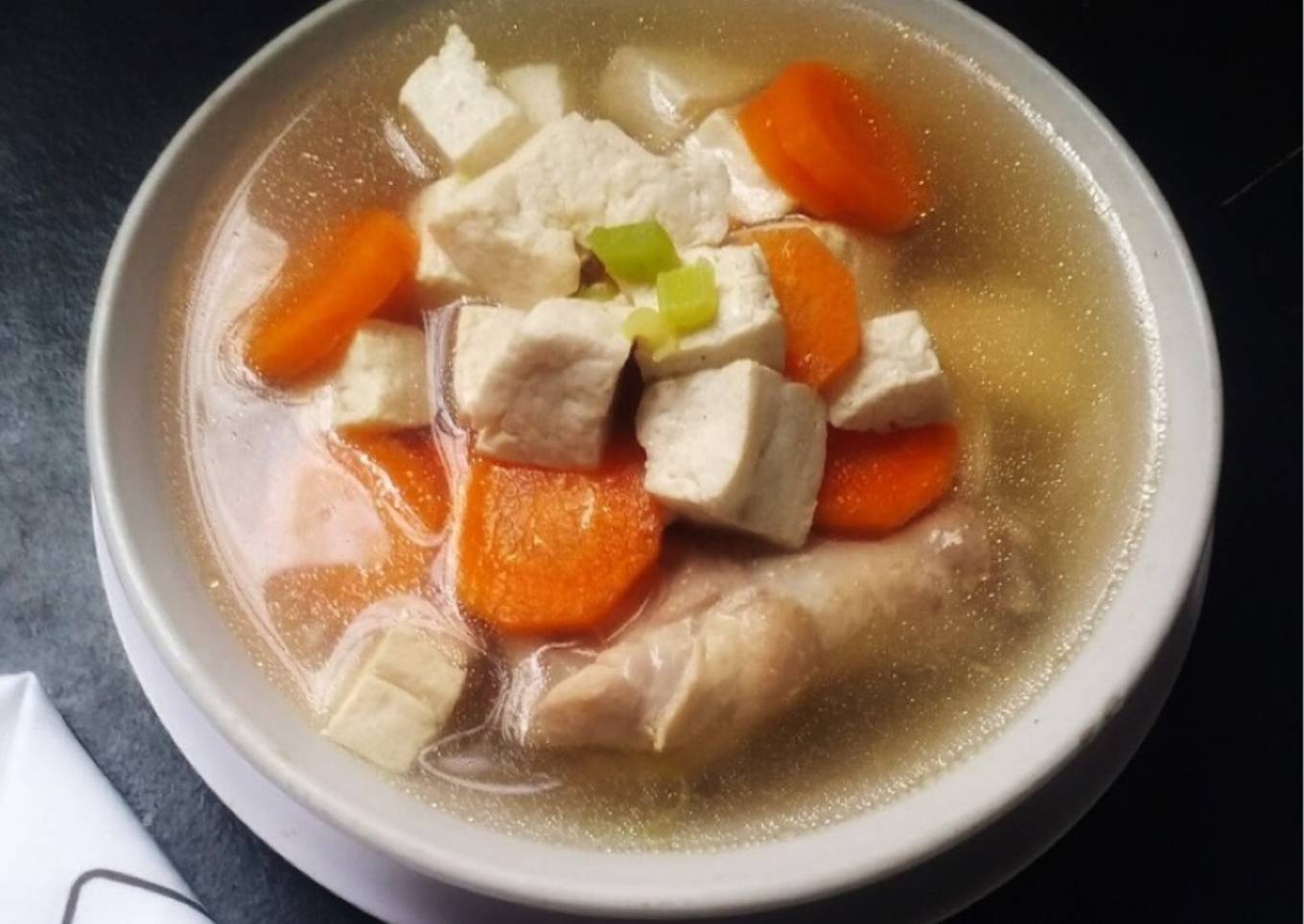 Resep Sup Tahu Praktis yang Enak Banget