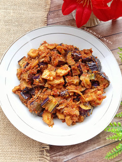 Foto resep Sambal Terong + Tahu + Teri