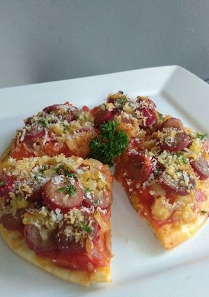 Foto resep Pizza Sosis Mini