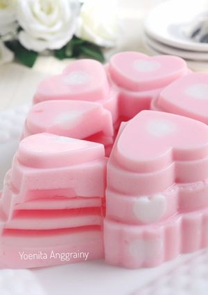 Foto resep Puding Pingky Cream Polkadot