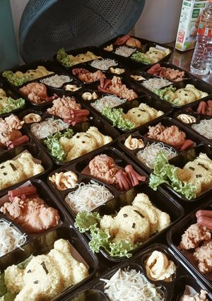 Foto resep Nasi Bento Ulang tahun Anak