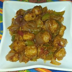 A picture of Soya chilli.