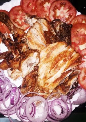 A picture of Kuku choma.