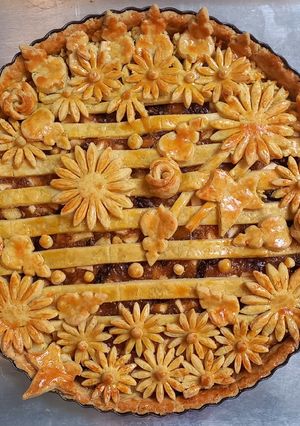 Foto resep Apple Pie Decorating