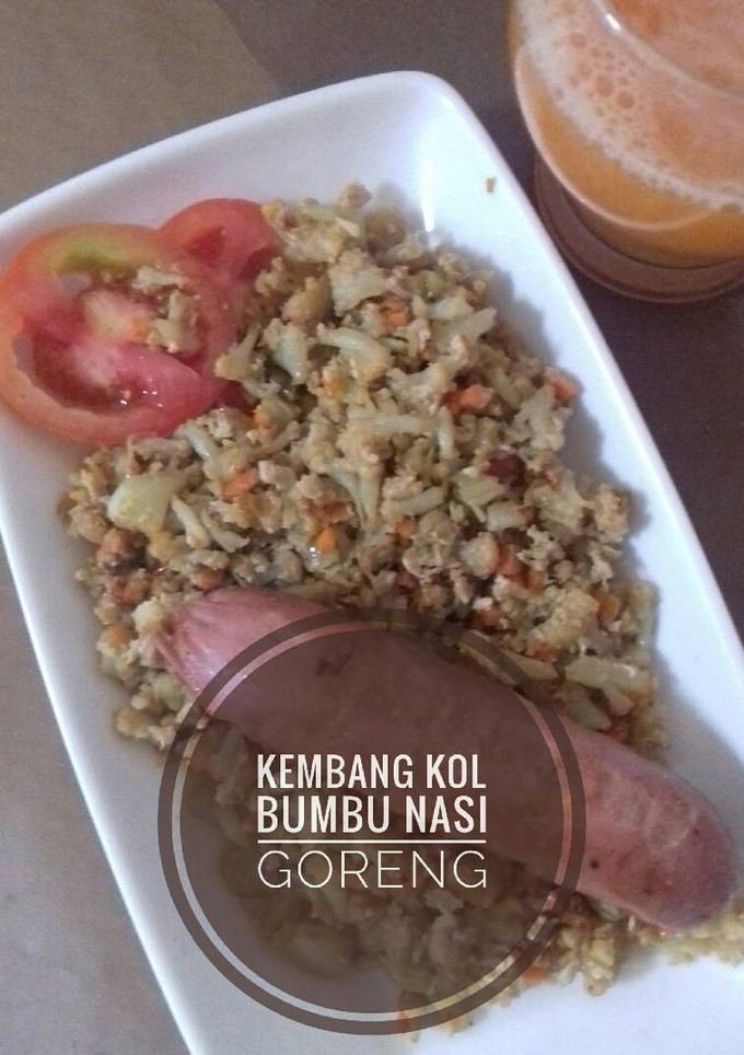 Foto resep Kembang Kol Bumbu Nasi Goreng