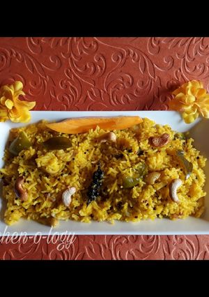 A picture of Mango Pulav.