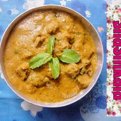 A picture of Soyabeans ki sabji.
