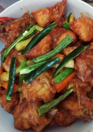 Foto resep Ayam filet pedas manis