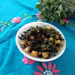 Aloo methi A picture of Aloo methi.