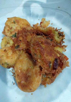 Foto resep Perkedel kentang ranjau