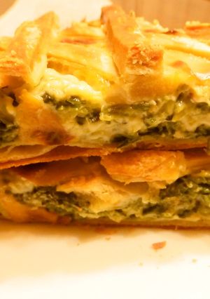 Foto principal de Pastel crujiente de espinacas
